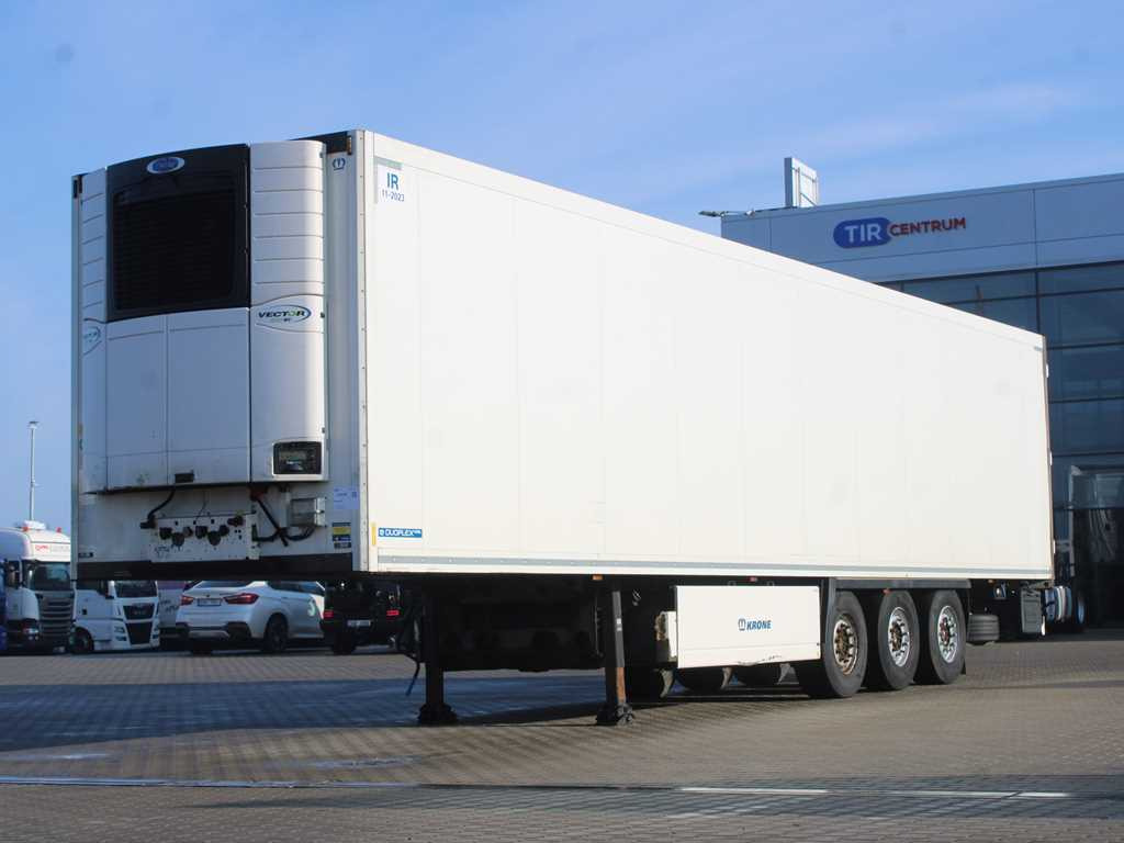 Krone SD, LIFT AXLE, 2x EVAPORATOR, CARRIER VECTOR 1950MT - مبردة نصف مقطورة: صور 1 Krone SD, LIFT AXLE, 2x EVAPORATOR, CARRIER VECTOR 1950MT - مبردة نصف مقطورة: صور 1