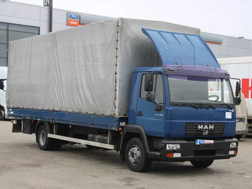 MAN LE 12.220, EURO 3, HYDRAULIC FRONT, TIRES 80% - شاحنة ستارة: صور 3 MAN LE 12.220, EURO 3, HYDRAULIC FRONT, TIRES 80% - شاحنة ستارة: صور 3