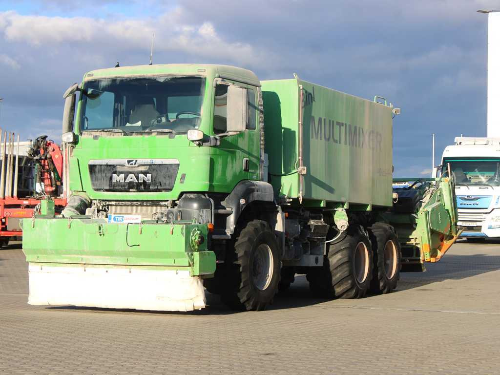 MAN TGS 18.480 6X6 + AMAG multimixer MFT3-19AIO + WIRTGEN WS 250 - شاحنة: صور 1 MAN TGS 18.480 6X6 + AMAG multimixer MFT3-19AIO + WIRTGEN WS 250 - شاحنة: صور 1