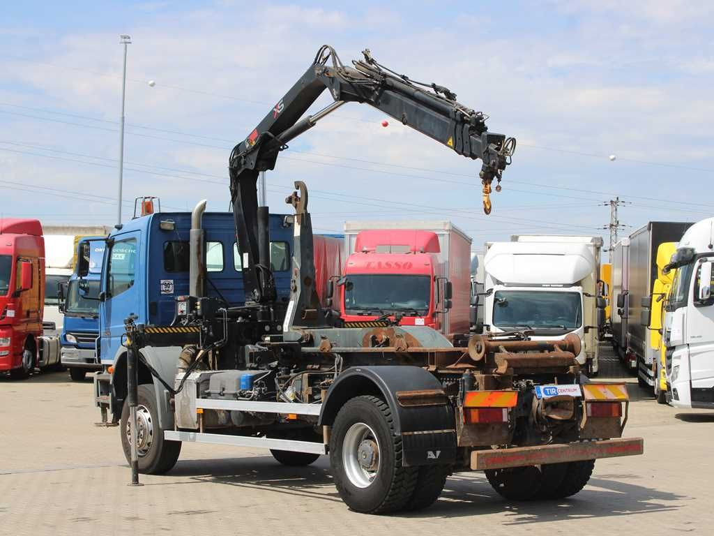 Mercedes-Benz AXOR 1824, CRANE HIAB 099B-3 DUO, 4x4 - شاحنة كرين: صور 4 Mercedes-Benz AXOR 1824, CRANE HIAB 099B-3 DUO, 4x4 - شاحنة كرين: صور 4