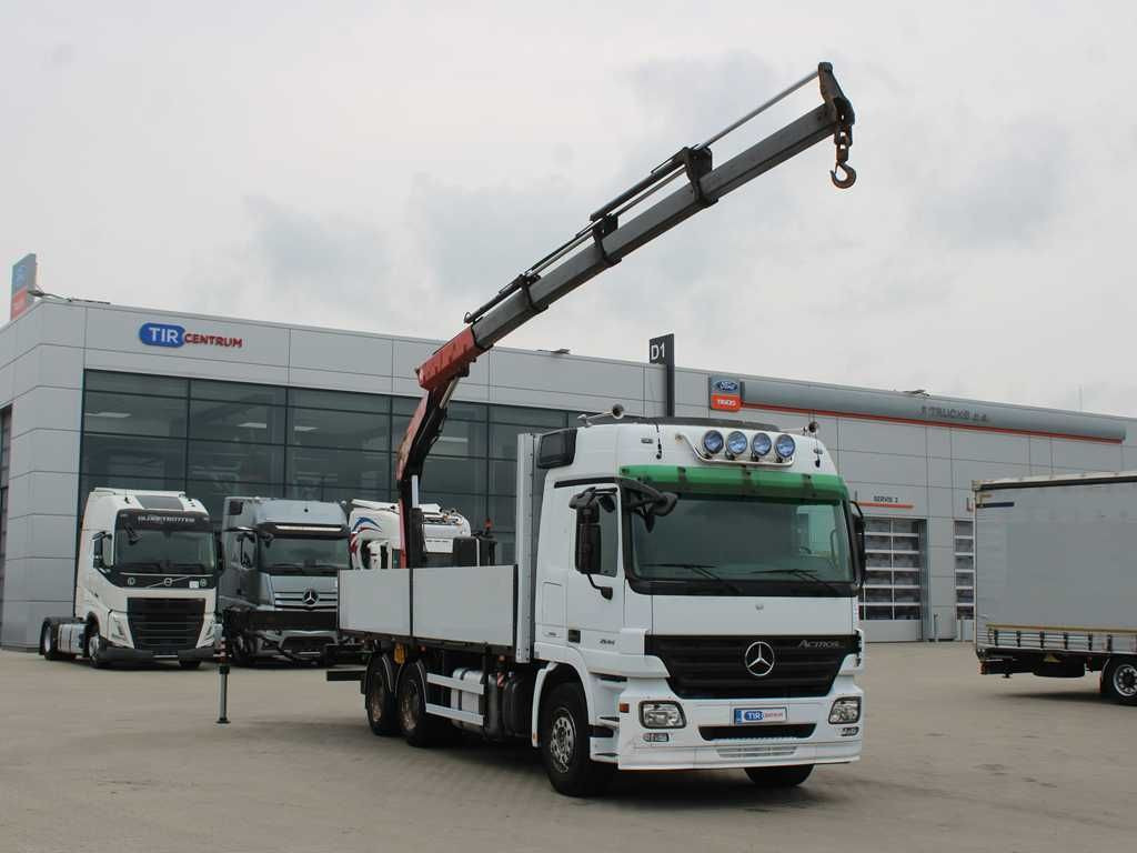 Mercedes-Benz Actros 2644, 6X4, EURO 4, CRANE FASSI F210 - شاحنات مسطحة, شاحنة كرين: صور 2 Mercedes-Benz Actros 2644, 6X4, EURO 4, CRANE FASSI F210 - شاحنات مسطحة, شاحنة كرين: صور 2