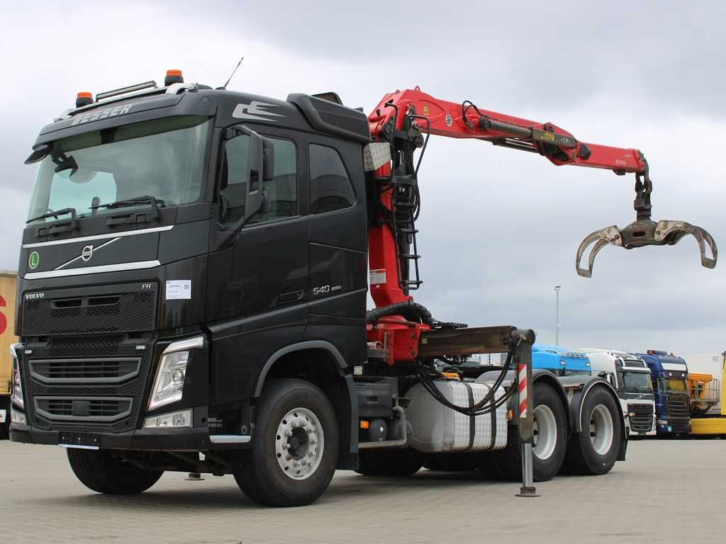 Volvo FH 540, 6X4, VEB+, Crane EPSILON Q170Z96 - شاحنة جرار: صور 1 Volvo FH 540, 6X4, VEB+, Crane EPSILON Q170Z96 - شاحنة جرار: صور 1
