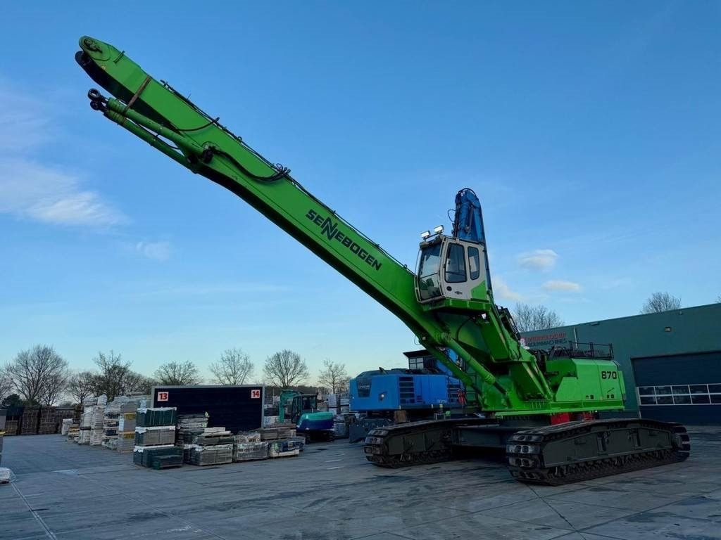 Sennebogen 870R - حفارة النقل والشحن: صور 3 Sennebogen 870R - حفارة النقل والشحن: صور 3