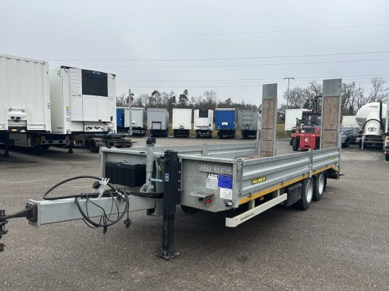 Humer Tandemanhänger, Baggertransport HTT 1400 - عربة مسطحة منخفضة مقطورة: صور 1 Humer Tandemanhänger, Baggertransport HTT 1400 - عربة مسطحة منخفضة مقطورة: صور 1