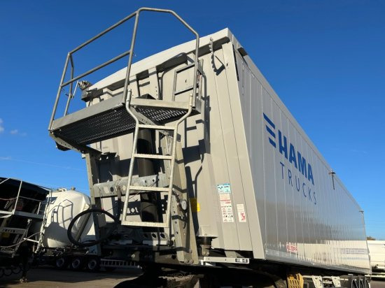 Kempf SKM AK 39 Alu-Kastenmulde 55m³ Rollplane - قلابة نصف مقطورة: صور 2 Kempf SKM AK 39 Alu-Kastenmulde 55m³ Rollplane - قلابة نصف مقطورة: صور 2