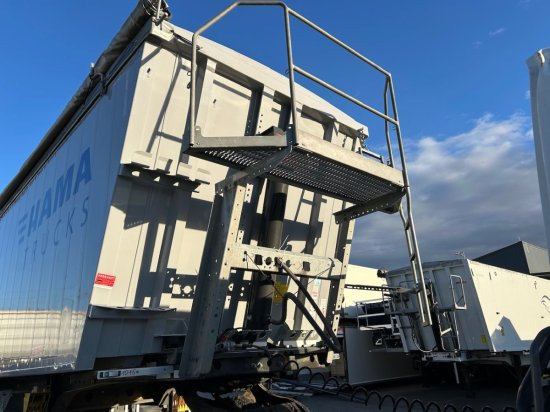 Kempf SKM AK 39 Alu-Kastenmulde 55m³ Rollplane - قلابة نصف مقطورة: صور 3 Kempf SKM AK 39 Alu-Kastenmulde 55m³ Rollplane - قلابة نصف مقطورة: صور 3