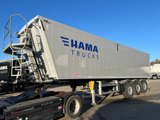 Kempf SKM AK 39 Alu-Kastenmulde 55m³ Rollplane - قلابة نصف مقطورة: صور 1 Kempf SKM AK 39 Alu-Kastenmulde 55m³ Rollplane - قلابة نصف مقطورة: صور 1