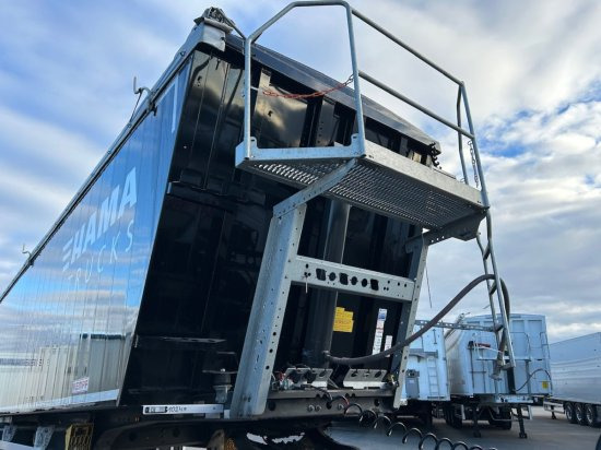 Kempf SKM AK 39 Alu-Kastenmulde 55m³ Rollplane - قلابة نصف مقطورة: صور 3 Kempf SKM AK 39 Alu-Kastenmulde 55m³ Rollplane - قلابة نصف مقطورة: صور 3