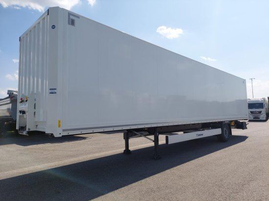 Krone SEK DryLiner 1-Achs Kofferauflieger, Heckabstützung , 2 Stück - بصندوق مغلق نصف مقطورة: صور 1 Krone SEK DryLiner 1-Achs Kofferauflieger, Heckabstützung , 2 Stück - بصندوق مغلق نصف مقطورة: صور 1