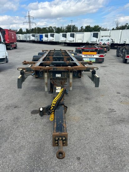 Krone ZZ/DC07 Tandem-Lafette, Standard, BPW-Achsen, Heckabstützung - شاحنات الحاويات / جسم علوي قابل للتغيير مقطورة: صور 2 Krone ZZ/DC07 Tandem-Lafette, Standard, BPW-Achsen, Heckabstützung - شاحنات الحاويات / جسم علوي قابل للتغيير مقطورة: صور 2
