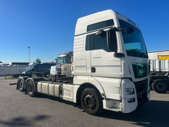 MAN TGX 26.440 BDF, XXL, Retarder, Automatik, E6, Liftachse, Motorschaden, Kurbelwellenschaden - شاحنات الحاويات / جسم علوي قابل للتغيير شاحنة: صور 1 MAN TGX 26.440 BDF, XXL, Retarder, Automatik, E6, Liftachse, Motorschaden, Kurbelwellenschaden - شاحنات الحاويات / جسم علوي قابل للتغيير شاحنة: صور 1