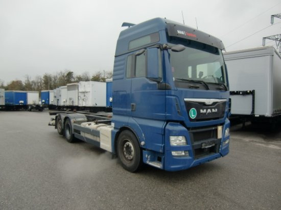 MAN TGX 26.440 BDF, XXL, Retarder, Automatik, E6, Liftachse, - شاحنات الحاويات / جسم علوي قابل للتغيير شاحنة: صور 3 MAN TGX 26.440 BDF, XXL, Retarder, Automatik, E6, Liftachse, - شاحنات الحاويات / جسم علوي قابل للتغيير شاحنة: صور 3