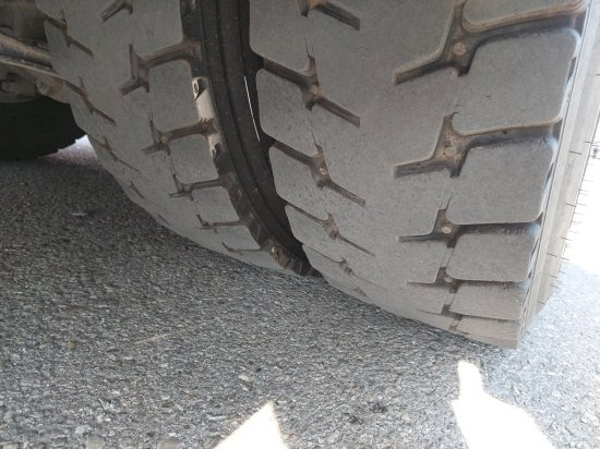 شاحنة قطع الأشجار, شاحنة كرين MAN TGX 26.500 6x4x4 Holztransporter,  Motor Neu: صور 7