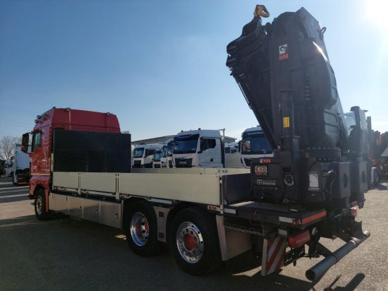 شاحنات مسطحة, شاحنة كرين MAN TGX 26.510 BL Pritsche, Intarder, HIAB X-HIPRO 558EP-5, Alu-Felgen, Lenkachse,: صور 6 شاحنات مسطحة, شاحنة كرين MAN TGX 26.510 BL Pritsche, Intarder, HIAB X-HIPRO 558EP-5, Alu-Felgen, Lenkachse,: صور 6