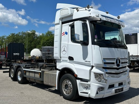 Mercedes-Benz Actros 2545 6x2 BDF E6, Retarder, Alufelgen - شاحنات الحاويات / جسم علوي قابل للتغيير شاحنة: صور 3 Mercedes-Benz Actros 2545 6x2 BDF E6, Retarder, Alufelgen - شاحنات الحاويات / جسم علوي قابل للتغيير شاحنة: صور 3