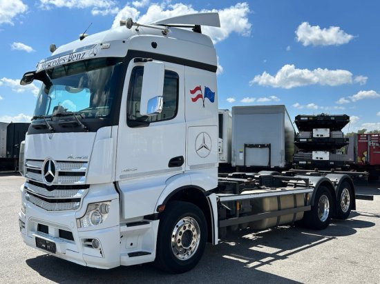 Mercedes-Benz Actros 2545 6x2 BDF E6, Retarder, Alufelgen - شاحنات الحاويات / جسم علوي قابل للتغيير شاحنة: صور 1 Mercedes-Benz Actros 2545 6x2 BDF E6, Retarder, Alufelgen - شاحنات الحاويات / جسم علوي قابل للتغيير شاحنة: صور 1