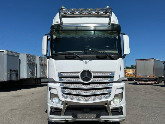 Mercedes-Benz Actros 2545 L 6x2, Retarder, Pritsche, Hiab XS 166 D-4 PRO, E5 - شاحنات مسطحة, شاحنة كرين: صور 2 Mercedes-Benz Actros 2545 L 6x2, Retarder, Pritsche, Hiab XS 166 D-4 PRO, E5 - شاحنات مسطحة, شاحنة كرين: صور 2