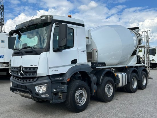 Mercedes-Benz Arocs 3743, 8x4 Betonmischer, Euro 6, 9m³ Liebherr Mischer - شاحنة خلاطة خرسانة: صور 1 Mercedes-Benz Arocs 3743, 8x4 Betonmischer, Euro 6, 9m³ Liebherr Mischer - شاحنة خلاطة خرسانة: صور 1