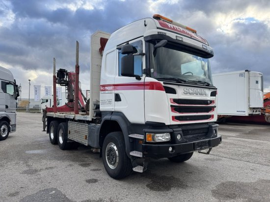 Scania G490 6X6 Blatt-Blatt Penz Kran 12.Z8.70 - شاحنة قطع الأشجار, شاحنة كرين: صور 1 Scania G490 6X6 Blatt-Blatt Penz Kran 12.Z8.70 - شاحنة قطع الأشجار, شاحنة كرين: صور 1