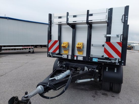 Schwarzmüller 2-Achs Jumbo-Baustoff-Plateauanhänger, BPW-Achsen, Alufelgen, - مقطورات مسطحة: صور 5 Schwarzmüller 2-Achs Jumbo-Baustoff-Plateauanhänger, BPW-Achsen, Alufelgen, - مقطورات مسطحة: صور 5