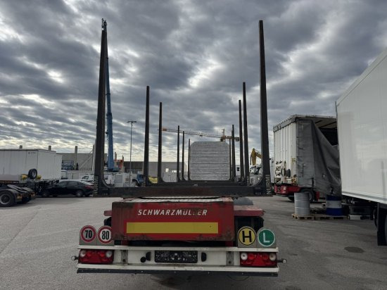 Schwarzmüller Holzauflieger 6 Rungenpaare, BPW-Achsen - نصف مقطورة اخشاب: صور 4 Schwarzmüller Holzauflieger 6 Rungenpaare, BPW-Achsen - نصف مقطورة اخشاب: صور 4