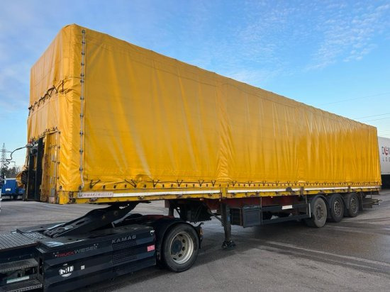 Schwarzmüller Spezialauflieger Schräglader, Coilmulde, Liftachse, Edscha-Verdeck, - الخيمة نصف مقطورة: صور 1 Schwarzmüller Spezialauflieger Schräglader, Coilmulde, Liftachse, Edscha-Verdeck, - الخيمة نصف مقطورة: صور 1