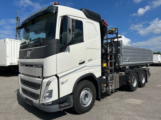 Volvo FH 500 3-Seiten Kipper mit Palfinger PK22002EH, Retarder - قلابات: صور 2 Volvo FH 500 3-Seiten Kipper mit Palfinger PK22002EH, Retarder - قلابات: صور 2