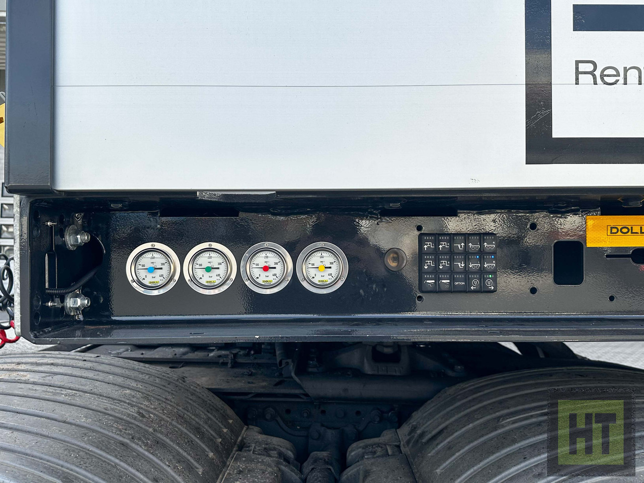 Doll 2-Achs-Tiefbett mit Pantherfahrwerk - عربة مسطحة منخفضة نصف مقطورة: صور 3 Doll 2-Achs-Tiefbett mit Pantherfahrwerk - عربة مسطحة منخفضة نصف مقطورة: صور 3