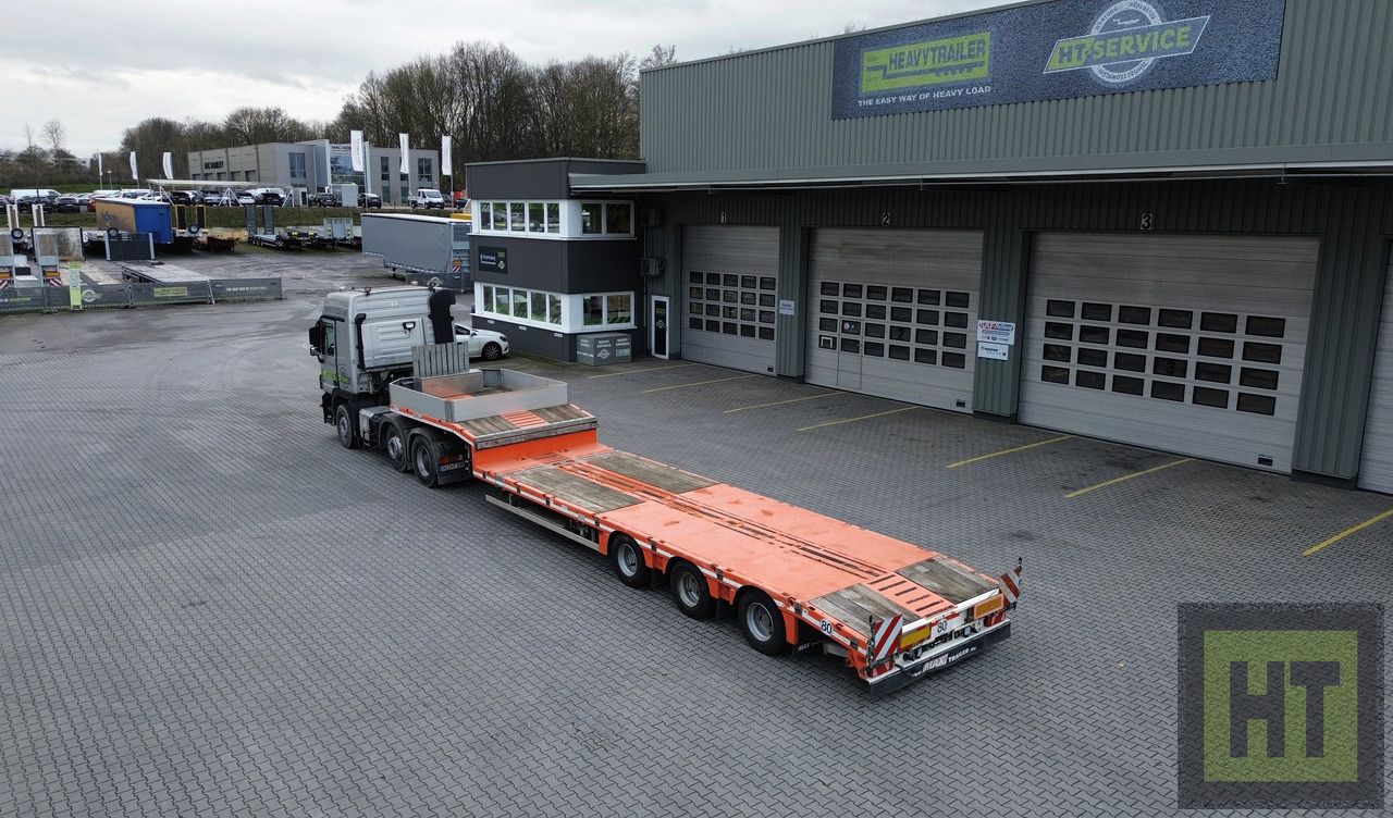 FAYMONVILLE MAX Trailer 3-Achs-Tele-Semi nachlaufgelenkt - عربة مسطحة منخفضة نصف مقطورة: صور 1 FAYMONVILLE MAX Trailer 3-Achs-Tele-Semi nachlaufgelenkt - عربة مسطحة منخفضة نصف مقطورة: صور 1