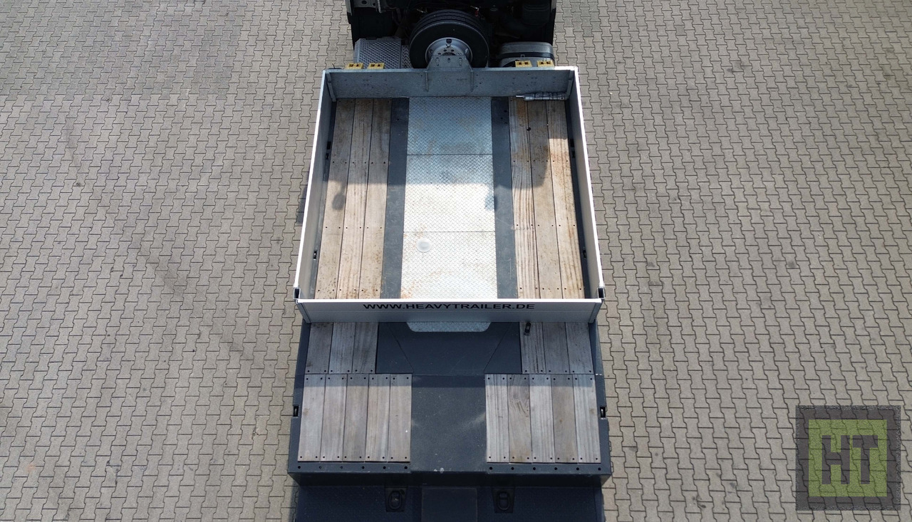 Faymonville MAX Trailer 4-Achs-Doppeltele-Semi-zwangsgelenkt - عربة مسطحة منخفضة نصف مقطورة: صور 4 Faymonville MAX Trailer 4-Achs-Doppeltele-Semi-zwangsgelenkt - عربة مسطحة منخفضة نصف مقطورة: صور 4