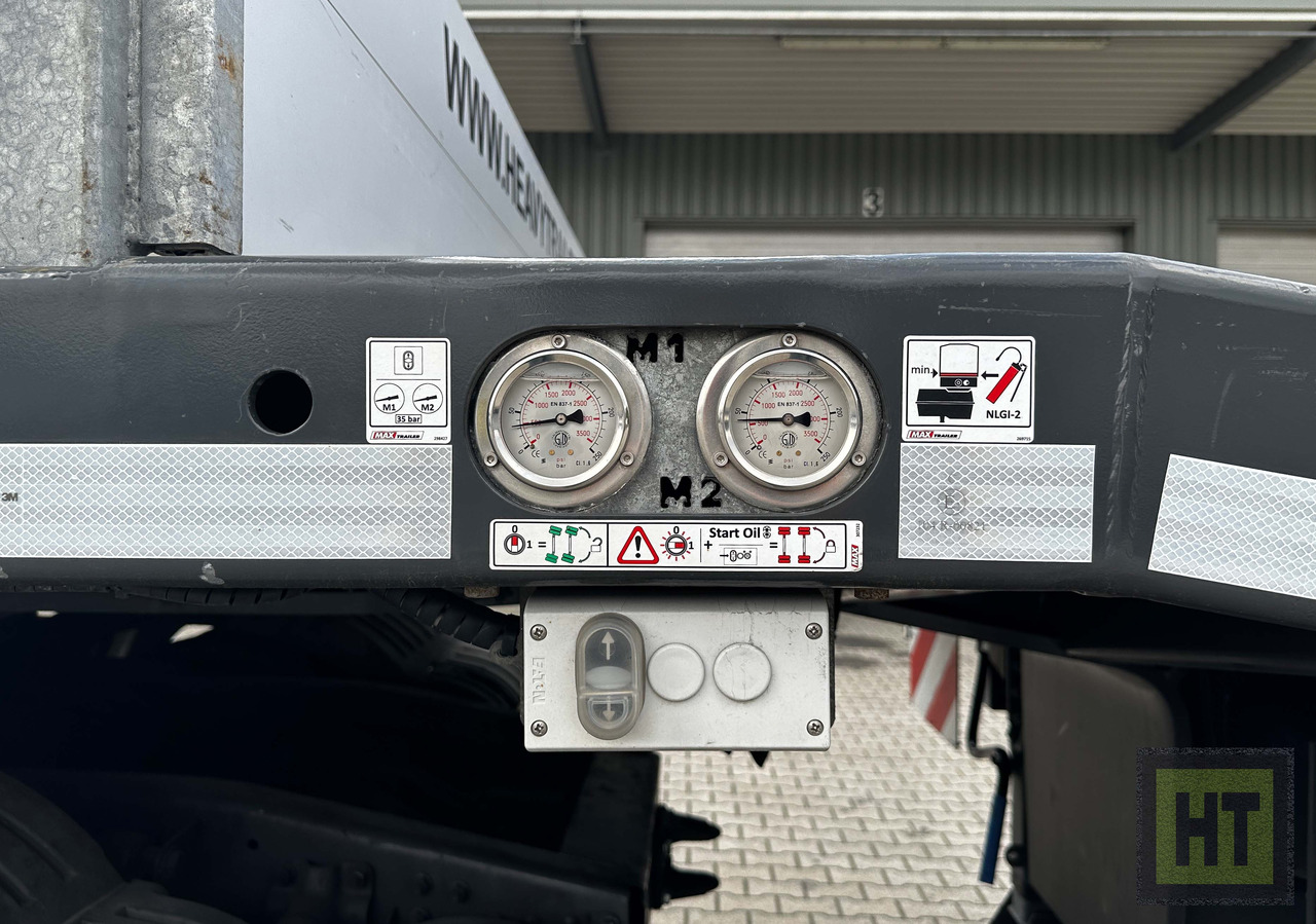 Faymonville MAX Trailer 4-Achs-Doppeltele-Semi-zwangsgelenkt - عربة مسطحة منخفضة نصف مقطورة: صور 5 Faymonville MAX Trailer 4-Achs-Doppeltele-Semi-zwangsgelenkt - عربة مسطحة منخفضة نصف مقطورة: صور 5