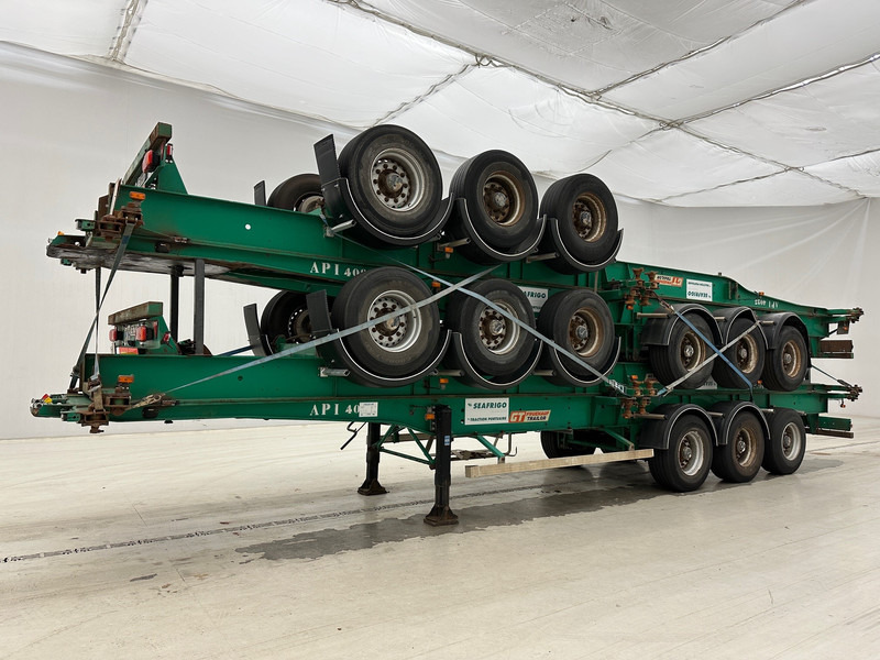 Fruehauf 4 x Skelet 2 x 20-40 ft - شاحنات الحاويات / جسم علوي قابل للتغيير نصف مقطورة: صور 2 Fruehauf 4 x Skelet 2 x 20-40 ft - شاحنات الحاويات / جسم علوي قابل للتغيير نصف مقطورة: صور 2