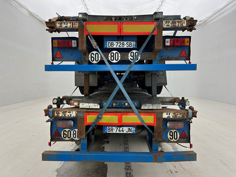 Fruehauf Stack 4 x Skelet 2 x 20-40 ft - شاحنات الحاويات / جسم علوي قابل للتغيير نصف مقطورة: صور 5 Fruehauf Stack 4 x Skelet 2 x 20-40 ft - شاحنات الحاويات / جسم علوي قابل للتغيير نصف مقطورة: صور 5