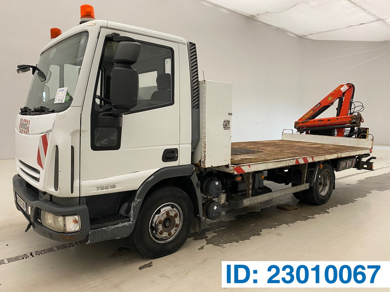 Iveco 75E18 - شاحنات مسطحة, شاحنة كرين: صور 1 Iveco 75E18 - شاحنات مسطحة, شاحنة كرين: صور 1