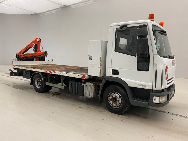 Iveco 75E18 - شاحنات مسطحة, شاحنة كرين: صور 3 Iveco 75E18 - شاحنات مسطحة, شاحنة كرين: صور 3