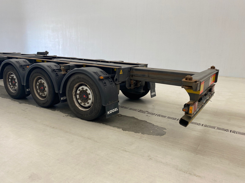 شاحنات الحاويات / جسم علوي قابل للتغيير نصف مقطورة Kögel Polyvalent skelet 20-30-40 ft: صور 7