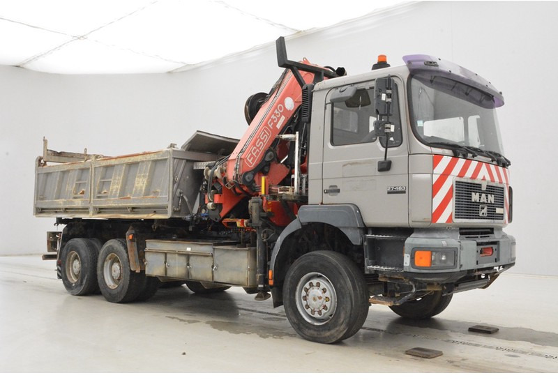MAN 33.460 - 6x4 - قلابات, شاحنة كرين: صور 3 MAN 33.460 - 6x4 - قلابات, شاحنة كرين: صور 3