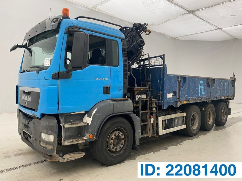 MAN TGS 35.400 - 8x4* - قلابات, شاحنة كرين: صور 1 MAN TGS 35.400 - 8x4* - قلابات, شاحنة كرين: صور 1