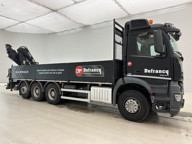 Mercedes-Benz Arocs 3240 - 8x4 - شاحنات مسطحة, شاحنة كرين: صور 3 Mercedes-Benz Arocs 3240 - 8x4 - شاحنات مسطحة, شاحنة كرين: صور 3