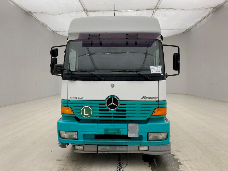 Mercedes-Benz Atego 1828 - شاحنات مسطحة, شاحنة كرين: صور 2 Mercedes-Benz Atego 1828 - شاحنات مسطحة, شاحنة كرين: صور 2