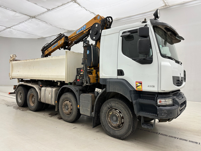 Renault Kerax 430 DXi - 8x4 - قلابات, شاحنة كرين: صور 3 Renault Kerax 430 DXi - 8x4 - قلابات, شاحنة كرين: صور 3