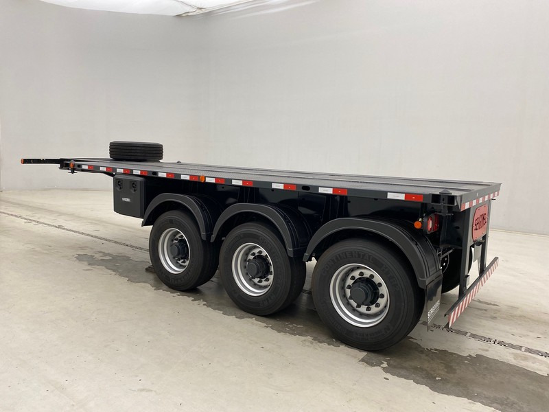 جديد شاحنات الحاويات / جسم علوي قابل للتغيير نصف مقطورة SERGOMEL Chassis/Plateau 20FT - NEW*: صور 8
