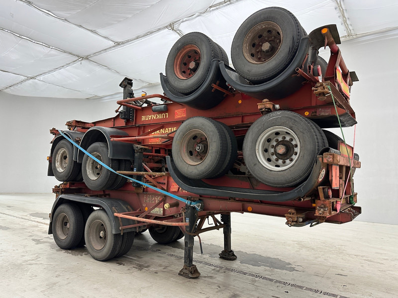 Van Hool Stack 4 x skelet 20 ft - شاحنات الحاويات / جسم علوي قابل للتغيير نصف مقطورة: صور 3 Van Hool Stack 4 x skelet 20 ft - شاحنات الحاويات / جسم علوي قابل للتغيير نصف مقطورة: صور 3