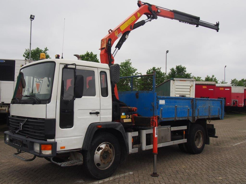 Volvo FL6.180 - قلابات, شاحنة كرين: صور 2 Volvo FL6.180 - قلابات, شاحنة كرين: صور 2