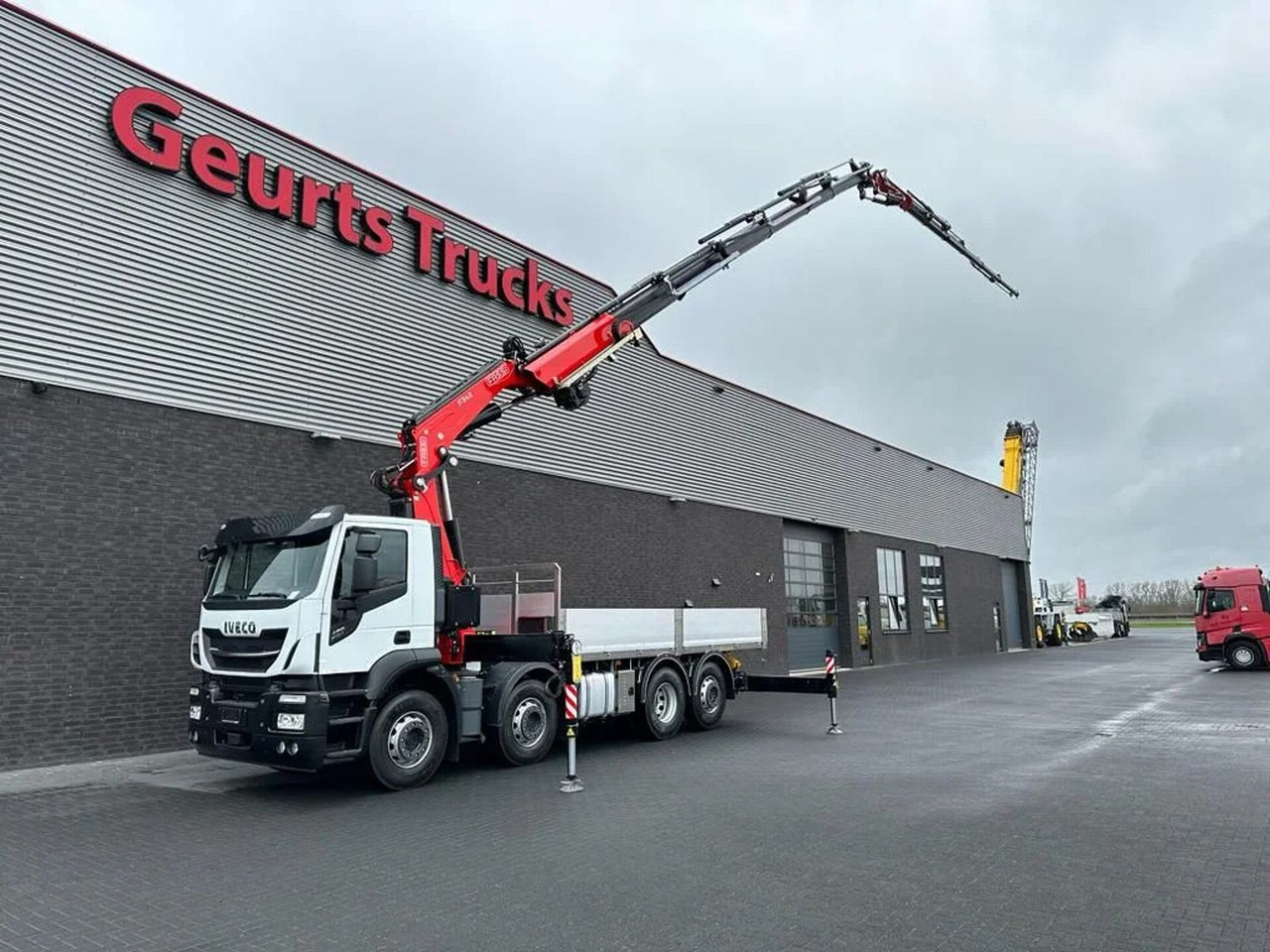 Iveco Stralis 480 X-WAY 8X2 + FASSI 545RA.2.26 + JIB L - شاحنة كرين: صور 2 Iveco Stralis 480 X-WAY 8X2 + FASSI 545RA.2.26 + JIB L - شاحنة كرين: صور 2