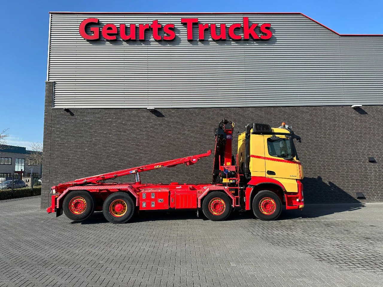 Mercedes-Benz Arocs 3253 L ENA 8X2/4 HMF2820 KRAAN / KRAN/ CRA - شاحنة ذات الخطاف, شاحنة كرين: صور 4 Mercedes-Benz Arocs 3253 L ENA 8X2/4 HMF2820 KRAAN / KRAN/ CRA - شاحنة ذات الخطاف, شاحنة كرين: صور 4