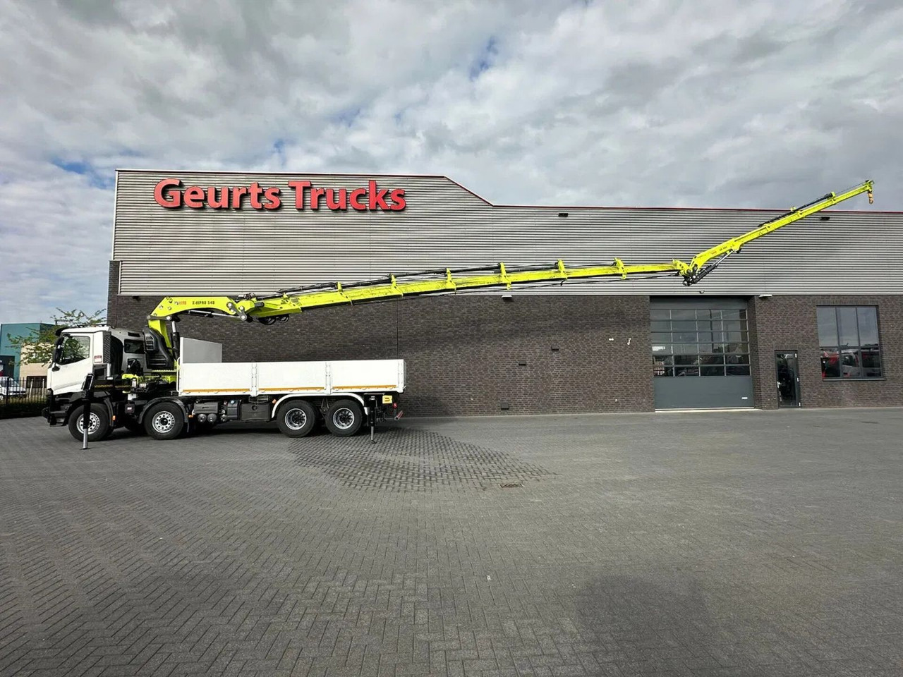 Renault C460 8X4 + HIAB X-HIPRO 548 E-7 MET JIB KRAAN / - شاحنة كرين: صور 5 Renault C460 8X4 + HIAB X-HIPRO 548 E-7 MET JIB KRAAN / - شاحنة كرين: صور 5
