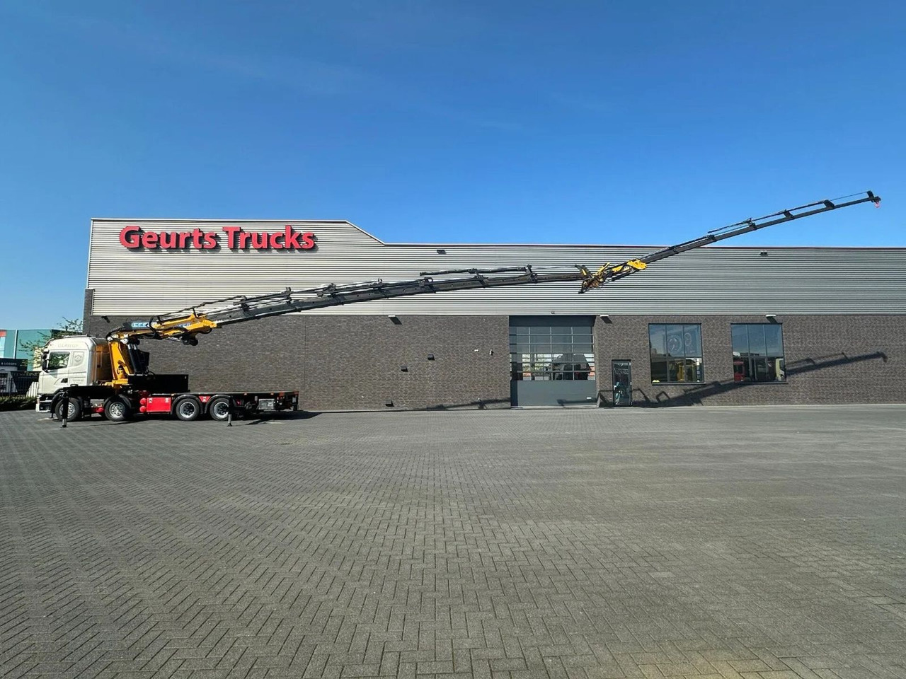 Scania G450 8X4 + EFFER 1255/8S + JIB 6S HD KRAAN/KRAN/ - شاحنة كرين: صور 4 Scania G450 8X4 + EFFER 1255/8S + JIB 6S HD KRAAN/KRAN/ - شاحنة كرين: صور 4