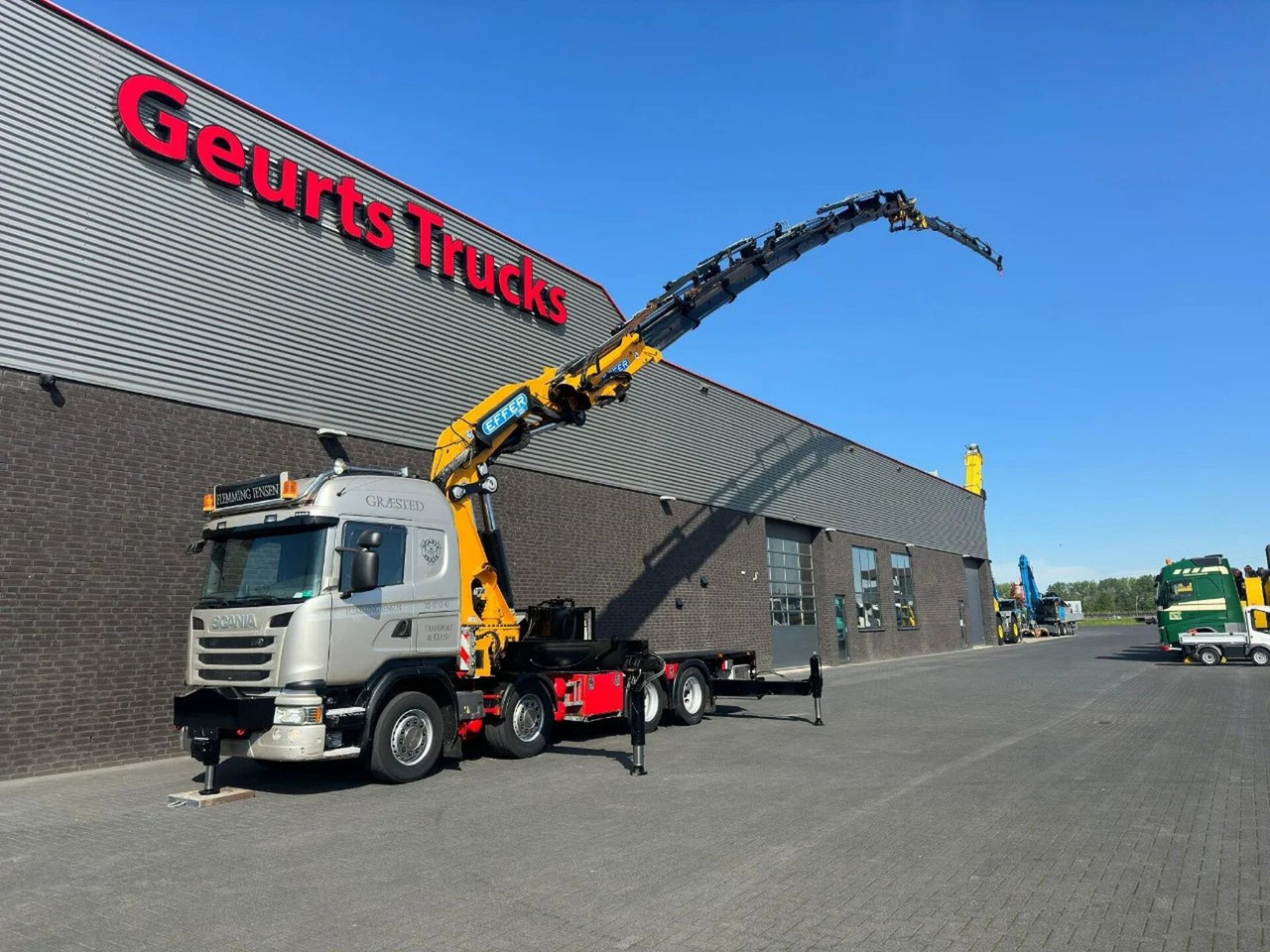 Scania G450 8X4 + EFFER 1255/8S + JIB 6S HD KRAAN/KRAN/ - شاحنة كرين: صور 2 Scania G450 8X4 + EFFER 1255/8S + JIB 6S HD KRAAN/KRAN/ - شاحنة كرين: صور 2