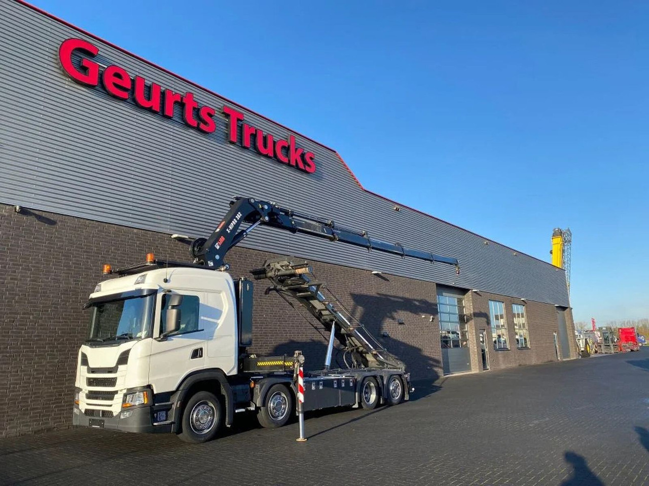 Scania G500 NGS 8X2 MET 3 ZIJDIGE KABELSYSTEEM + HIAB 3 - شاحنة ذات الخطاف, شاحنة كرين: صور 2 Scania G500 NGS 8X2 MET 3 ZIJDIGE KABELSYSTEEM + HIAB 3 - شاحنة ذات الخطاف, شاحنة كرين: صور 2